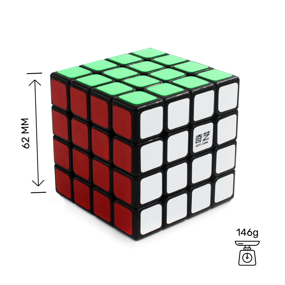 Cubo Rubik QiYi 4x4 Stickers Speed Cube