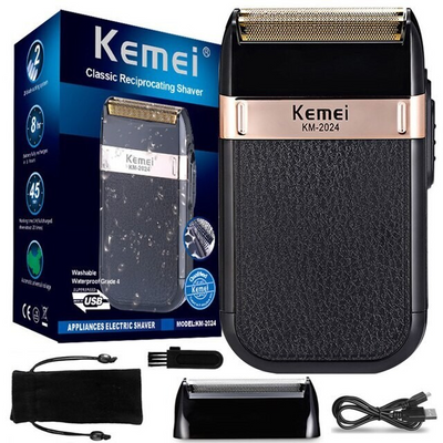 MAQUINA AFEITADORA SHAVER KM-2024 - Tienvir