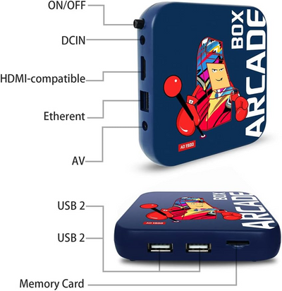 CONSOLA RETRO MYMOBILE BOX ARCADE - Tienvir