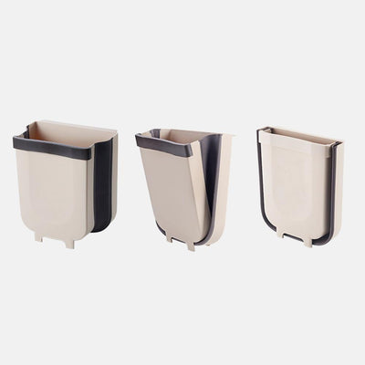 Caneca Basura Plegable Multiusos Portátil Cocina Hogar 4L - Tienvir