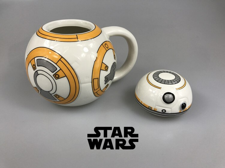Mug Pocillo BB-8 Star Wars Droide Naranja