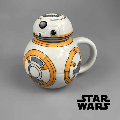 Mug Pocillo BB-8 Star Wars Droide Naranja