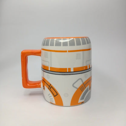 Mug Pocillo Star Wars BB8 Droide Naranja