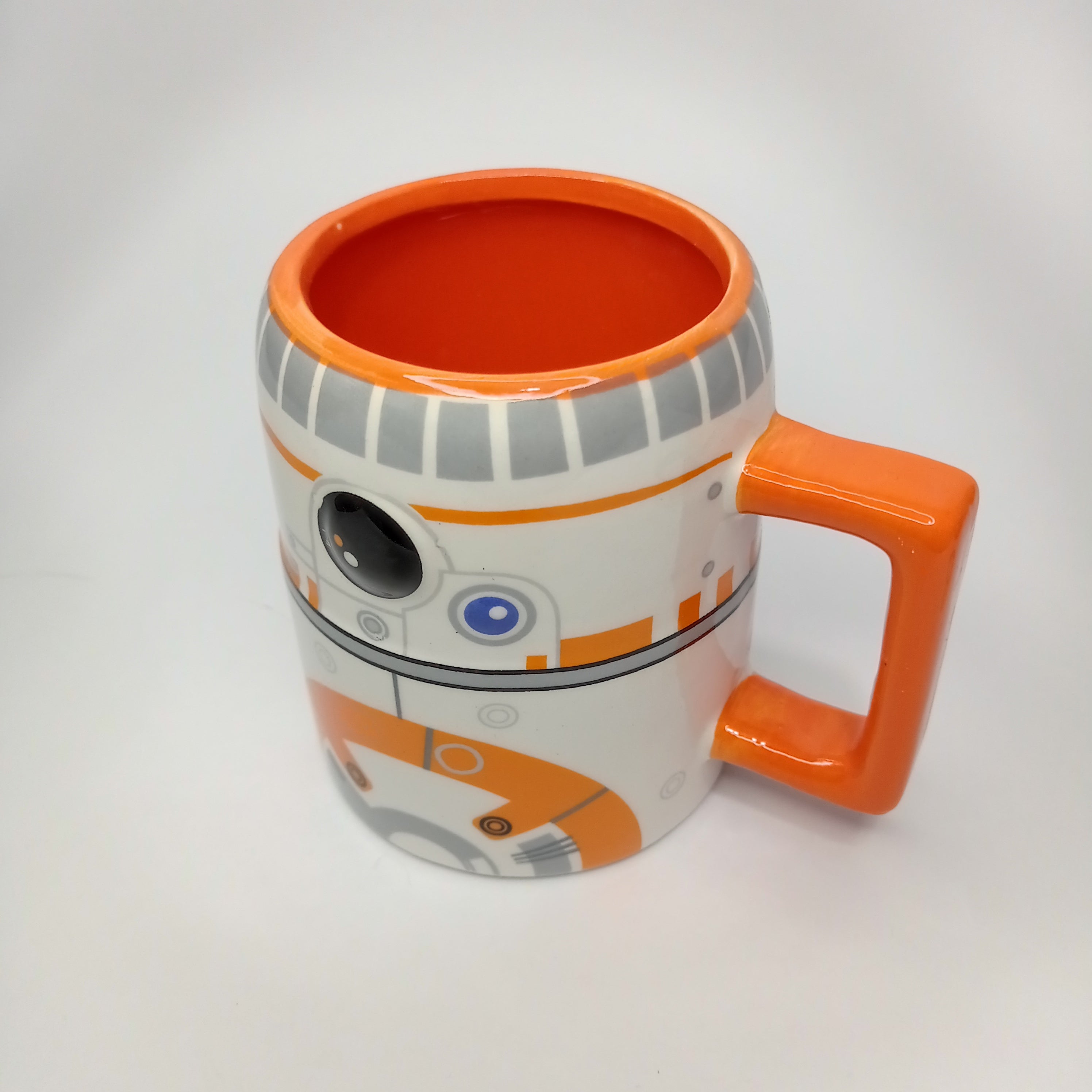 Mug Pocillo Star Wars BB8 Droide Naranja