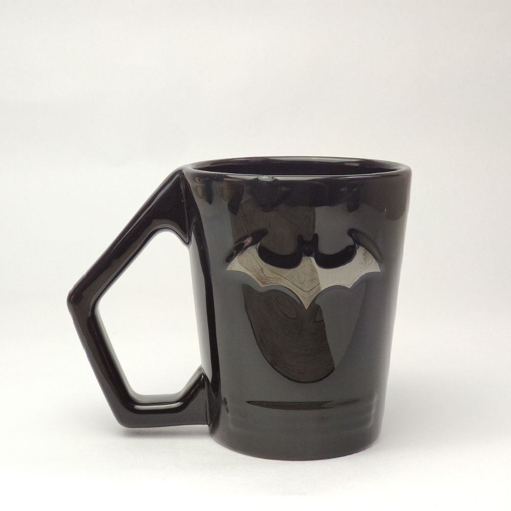 Mug Batman Logo Plateado