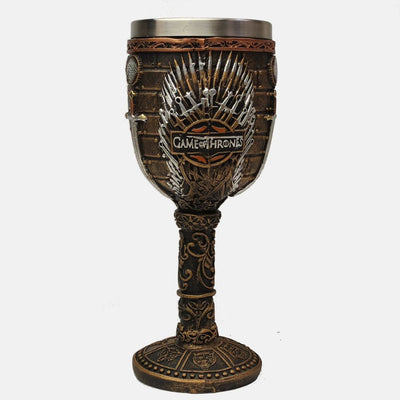 Copa Decorativa Game Of Thrones Resina Trono De Hierro 3d