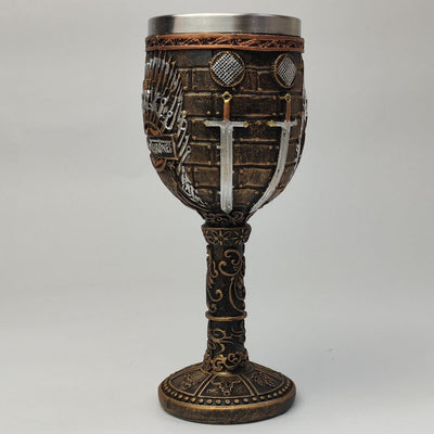 Copa Decorativa Game Of Thrones Resina Trono De Hierro 3d