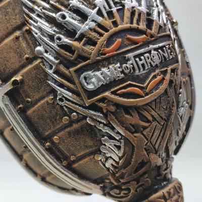 Copa Decorativa Game Of Thrones Resina Trono De Hierro 3d