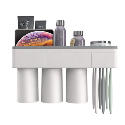 ORGANIZADOR BAÑO CON 3 VASOS