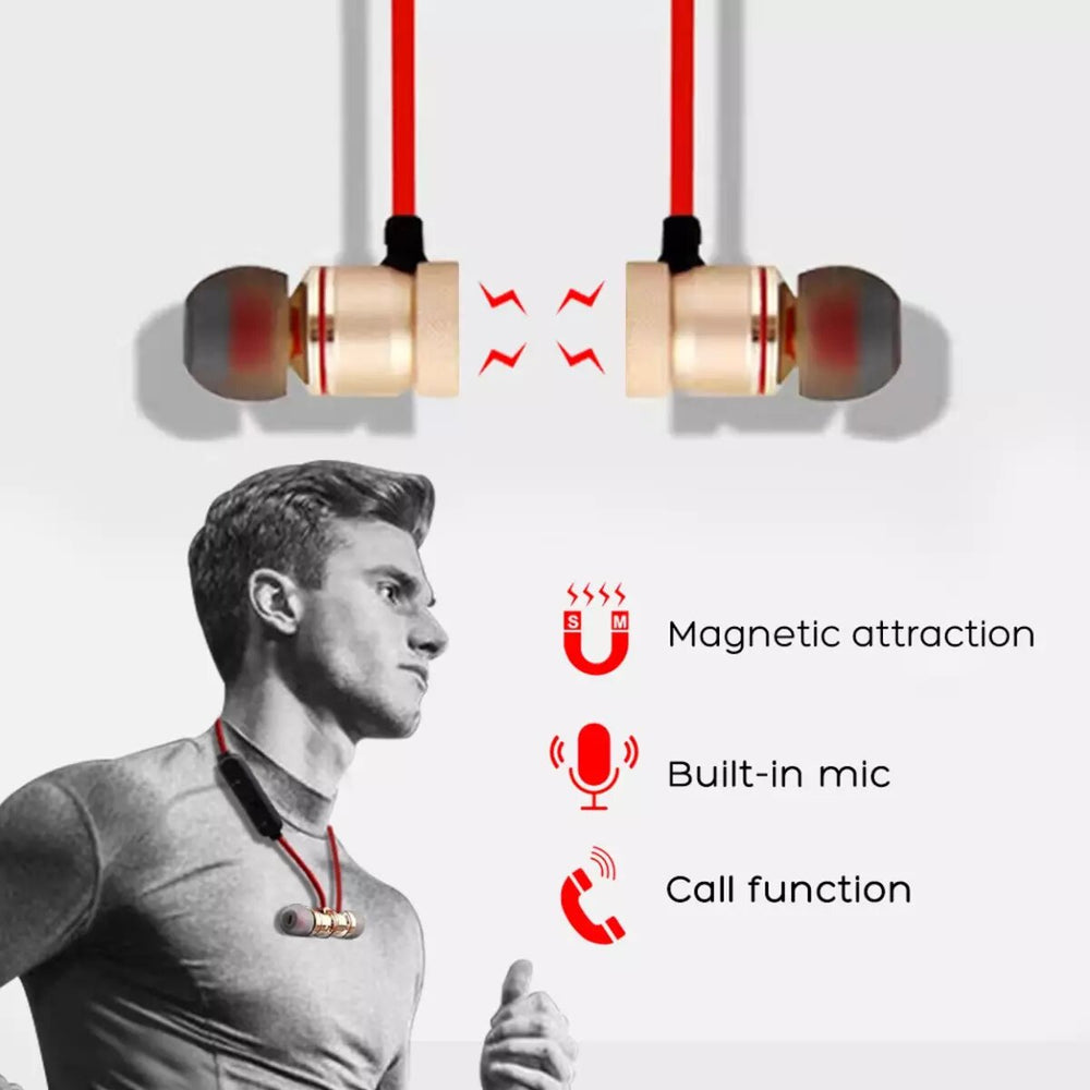 Audífonos Bluetooth Deportivos In-Ear Micrófono
