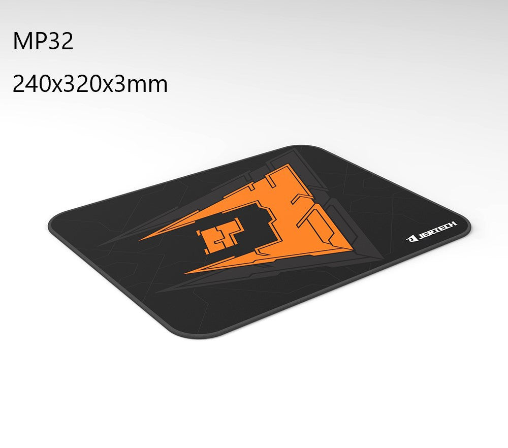 
                
                    Cargar imagen en el visor de la galería, Pad Mouse Gamer MP32 Jertech Negro 32x24cm - Bordado - Antideslizante
                
            