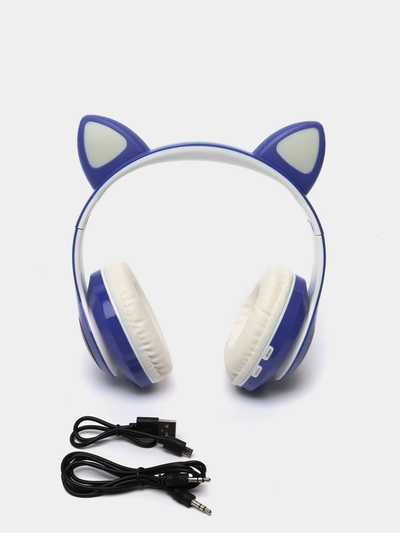 Diadema Bluetooth con Orejas de Gato RGB VZV-28M Color Variado - Tienvir