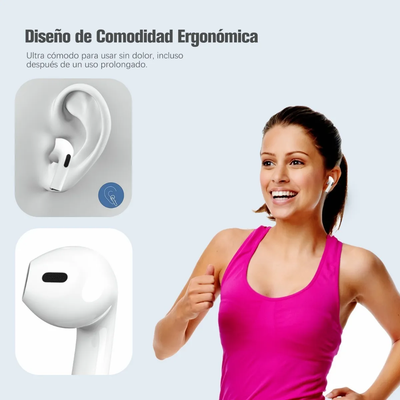Audífonos In-ear Bluetooth Auriculares 1Hora AUT119 - Tienvir