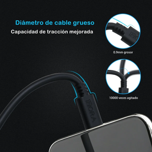 Cable de Datos Carga Rápida Tipo C 1 Metro CAB237
