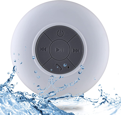 Parlante Resistente Agua Ducha Altavoz Bluetooth BTS-06 - Tienvir
