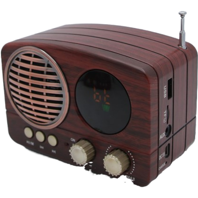 Radio FM Parlante Vintage MK616BT