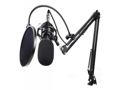MICROFONO UNIDIRECCIONAL BM 800CON CONDENSADOR - Tienvir