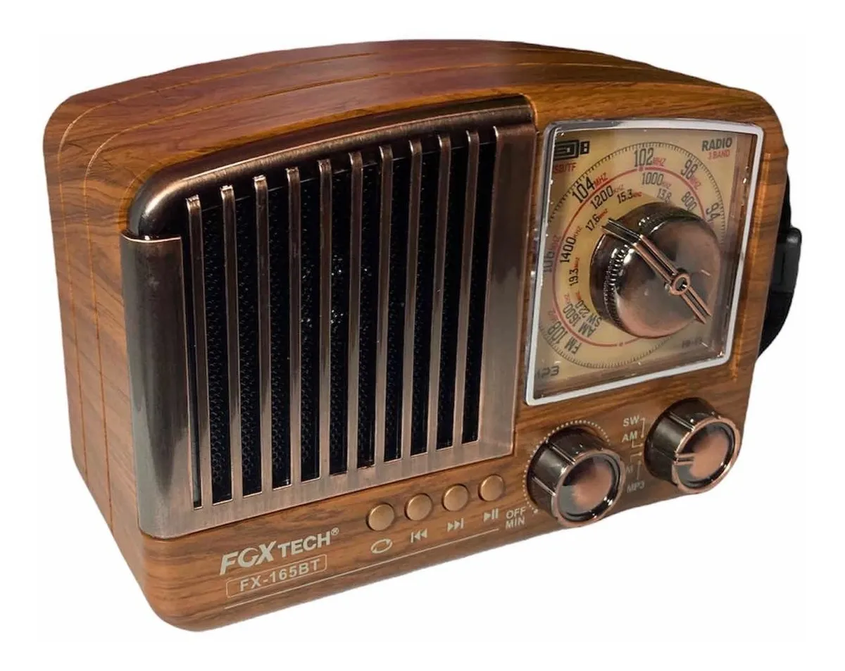 Radio Vintage Parlante FX 165BT