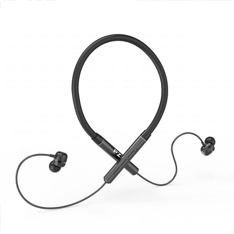Auriculares Bluetooth Deportivos con Micrófono Negros PZX L36