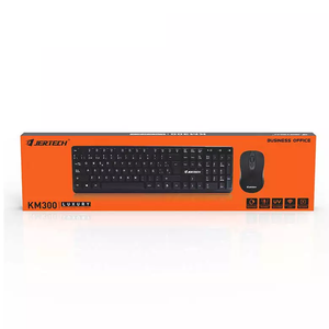 Combo Teclado y Mouse Inalámbrico Jertech KM300