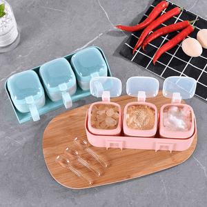 Especieros Condimenteros Organizadores Triple con Base