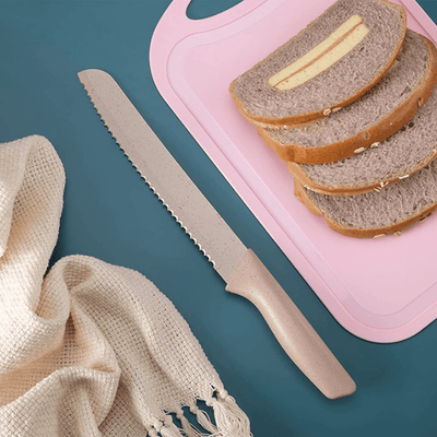 Juego Kit De Cuchillos 6 En 1 Con Pelapapas Antiadherente - Tienvir