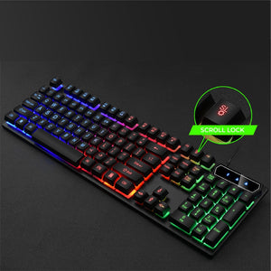 Teclado Membrana Gamer RGB Jertech Major K348