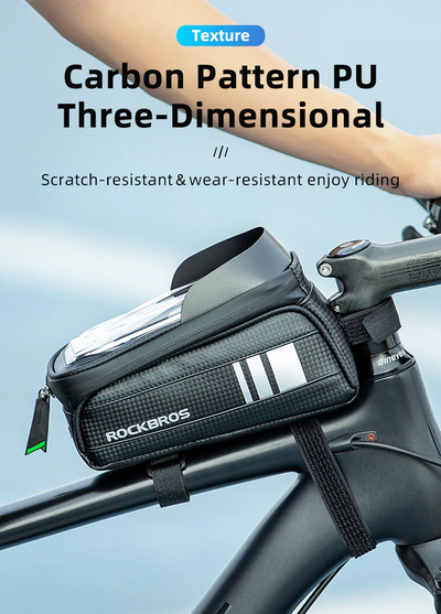 Estuche Impermeable Celular para Bicicleta Rockbros 017-2BK - Tienvir