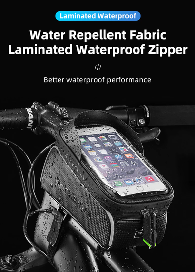 Estuche Impermeable Celular para Bicicleta Rockbros 017-2BK - Tienvir