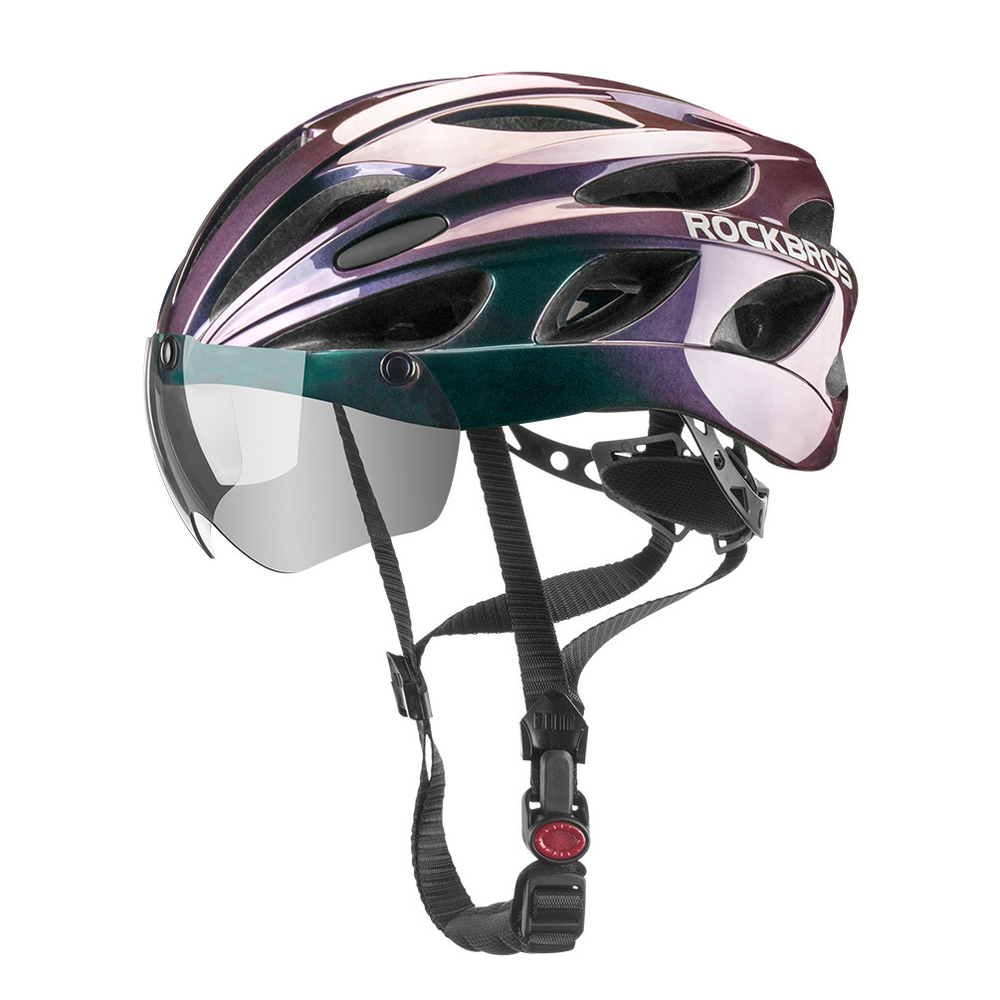 
                
                    Cargar imagen en el visor de la galería, Casco Ciclismo Ultraligero Rockbros Con Gafas MTB
                
            