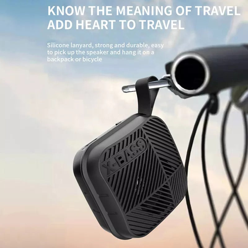 Mini Parlante Bluetooth ZQS2203 Negro con Conexión Dual